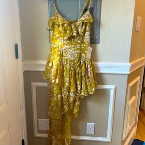 For Love and Lemons Women’s size S Asymmetrical Cosmo Dress.